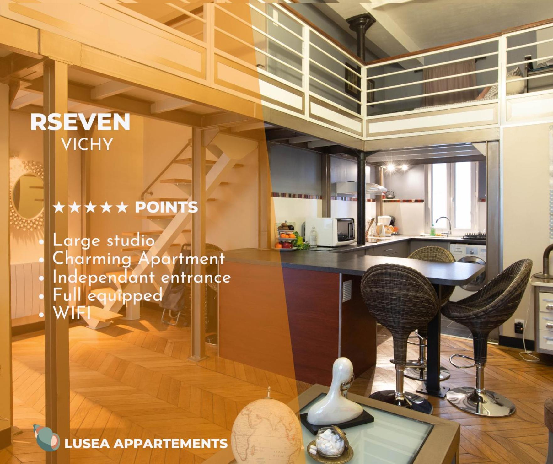 R-Seven - Cosy - Bien Situe Lejlighed Vichy Eksteriør billede